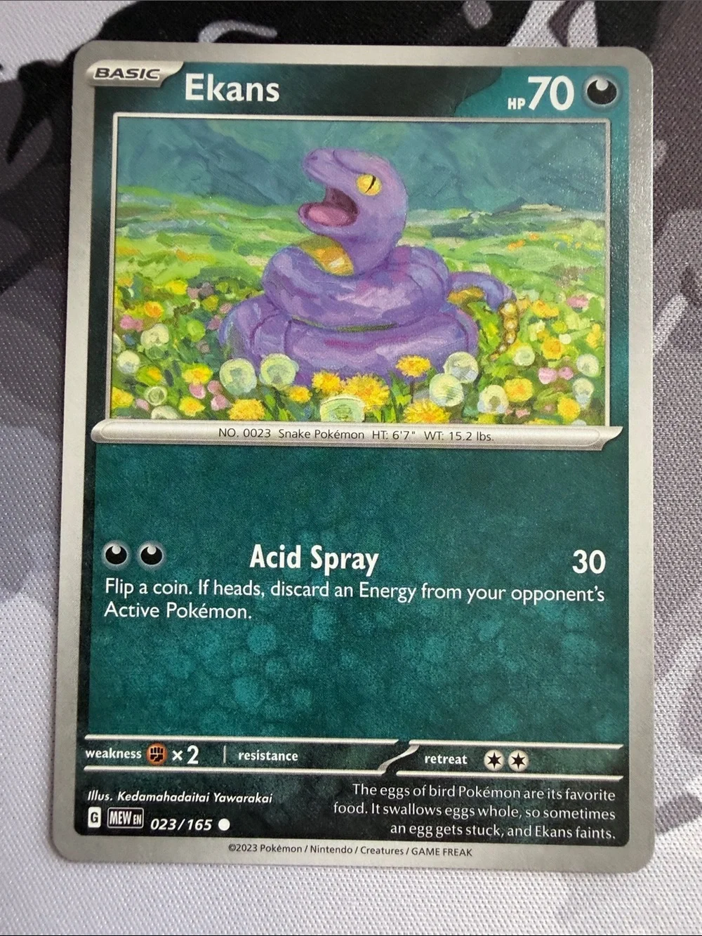 Ekans & Arbok Evolution Collection Lot | 3 Pokémon Cards | ✨5/$25✨
